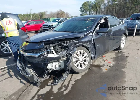 2022 Chevrolet Malibu Fwd Lt from USA, damaged, VIN 1G1ZD5ST4NF168768